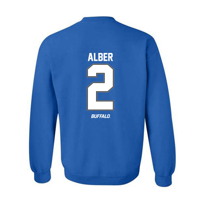 Buffalo - NCAA Women's Basketball : Natavia Alber - Classic Shersey Crewneck Sweatshirt-1