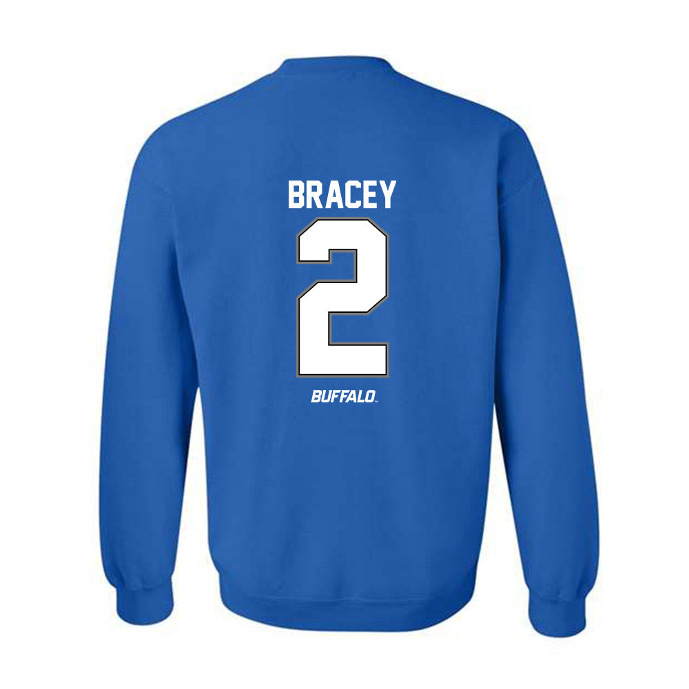 Buffalo - NCAA Football : Stevie Bracey - Classic Shersey Crewneck Sweatshirt-1