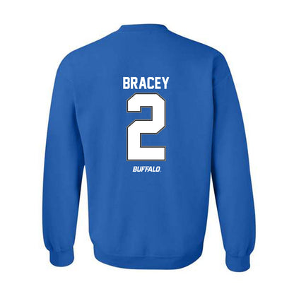 Buffalo - NCAA Football : Stevie Bracey - Classic Shersey Crewneck Sweatshirt-1