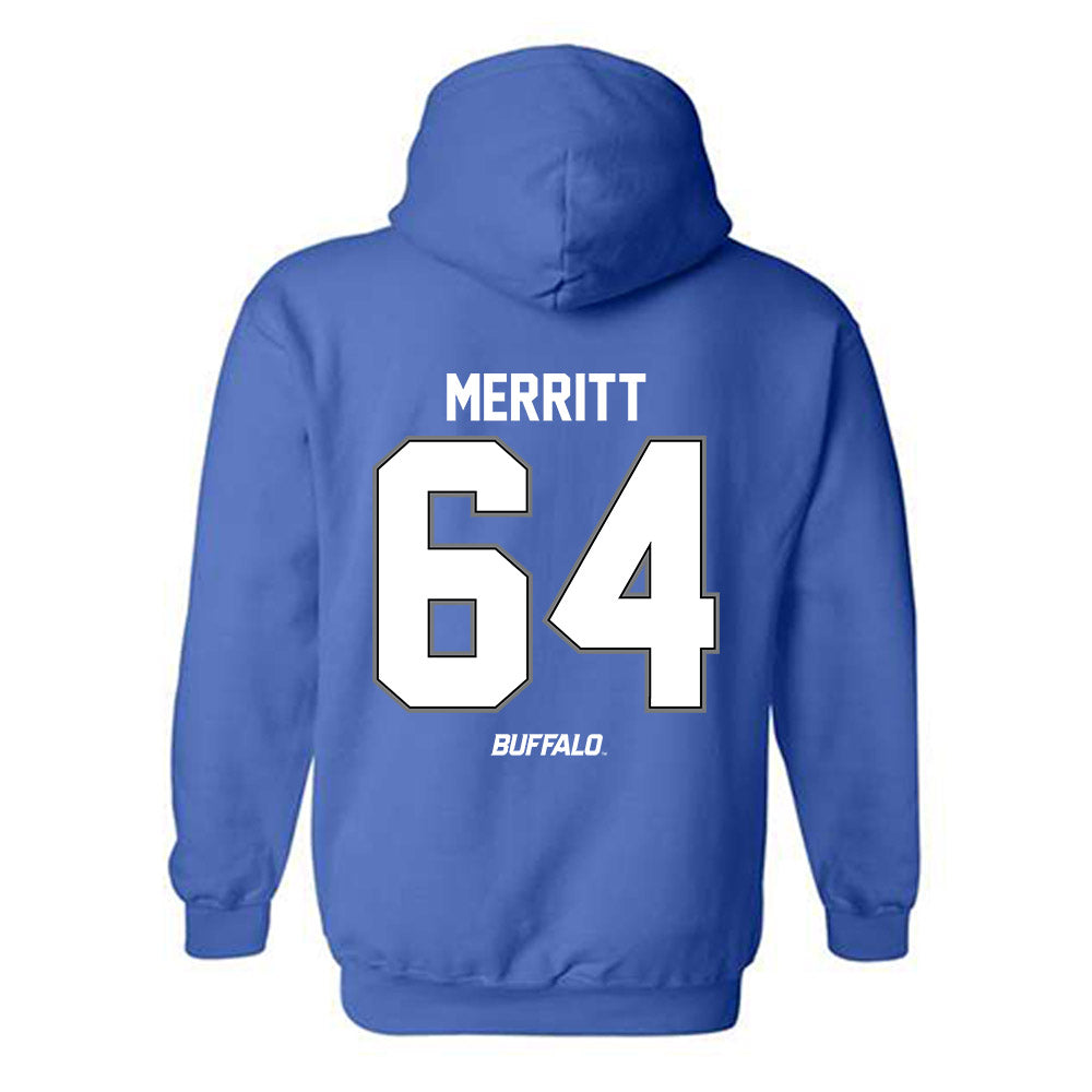 Buffalo - NCAA Football : Jake Merritt - Classic Shersey Hooded Sweatshirt-1