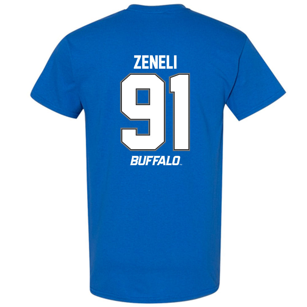 Buffalo - NCAA Football : Henri Zeneli - Classic Shersey T-Shirt-1