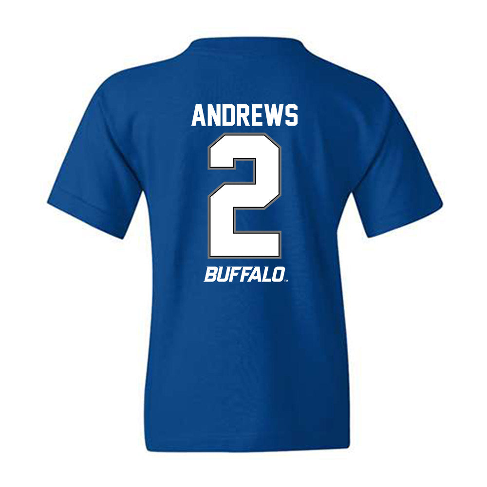 Buffalo - NCAA Football : Jaylen Andrews - Classic Shersey Youth T-Shirt-1