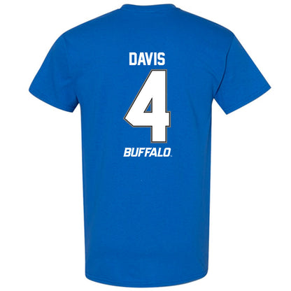 Buffalo - NCAA Football : Ronnell Davis - Classic Shersey T-Shirt-1