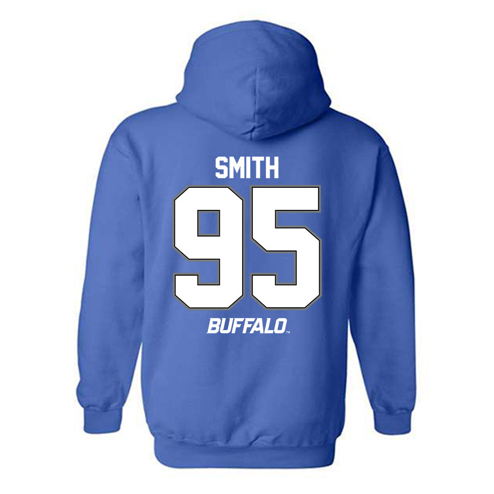 Buffalo - NCAA Football : Stantavious Smith - Classic Shersey Hooded Sweatshirt-1