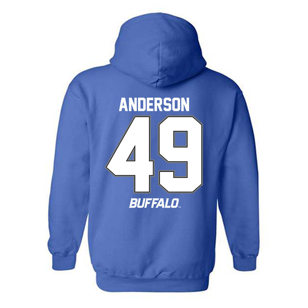Buffalo - NCAA Football : Aiden Anderson - Classic Shersey Hooded Sweatshirt-1