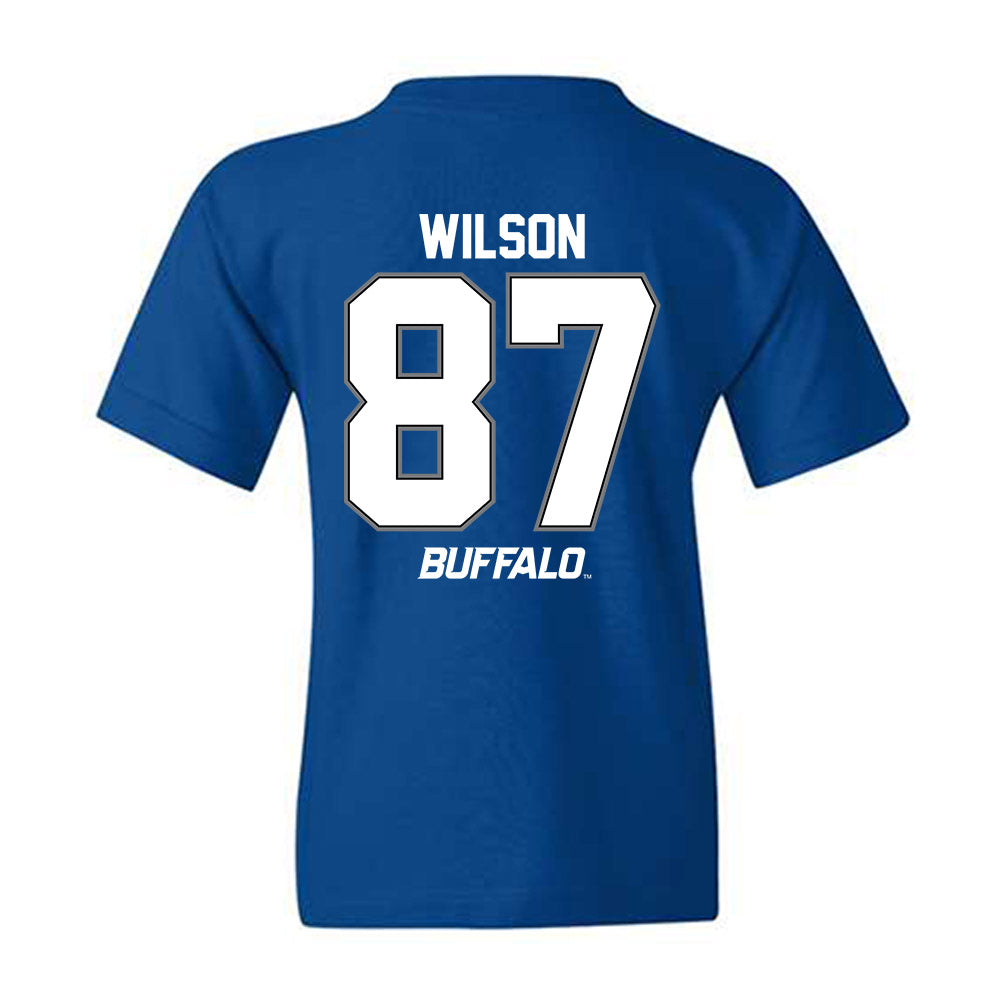 Buffalo - NCAA Football : Trevor Wilson - Classic Shersey Youth T-Shirt-1