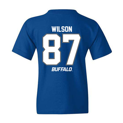Buffalo - NCAA Football : Trevor Wilson - Classic Shersey Youth T-Shirt-1