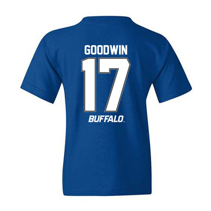 Buffalo - NCAA Football : Logan Goodwin - Classic Shersey Youth T-Shirt-1