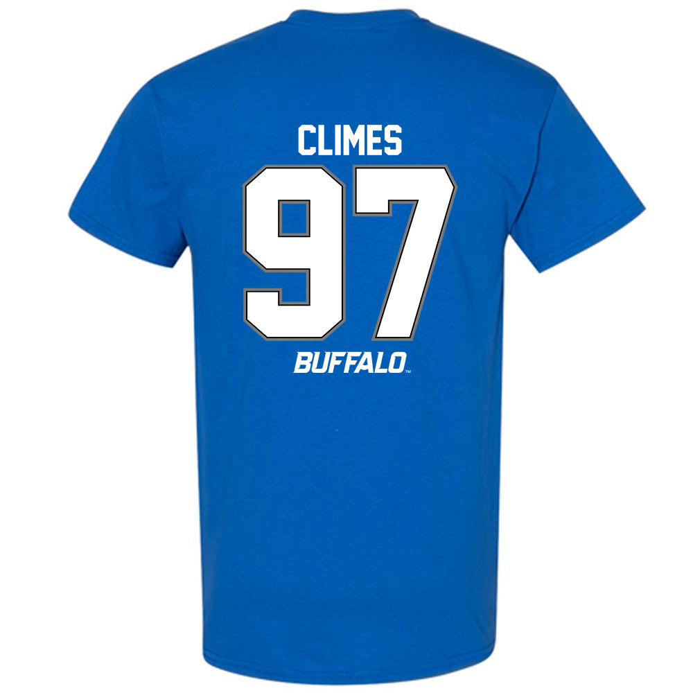 Buffalo - NCAA Football : Christopher Climes - Classic Shersey T-Shirt-1