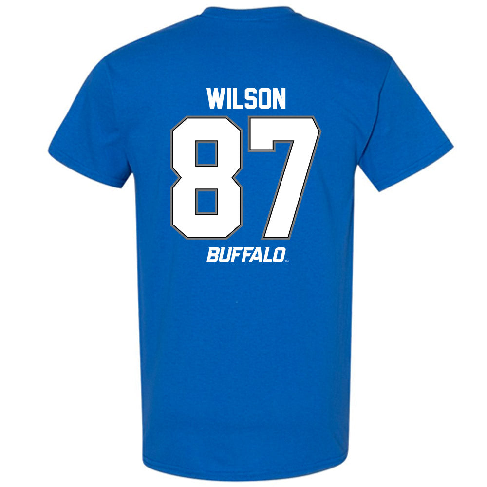Buffalo - NCAA Football : Trevor Wilson - Classic Shersey T-Shirt-1
