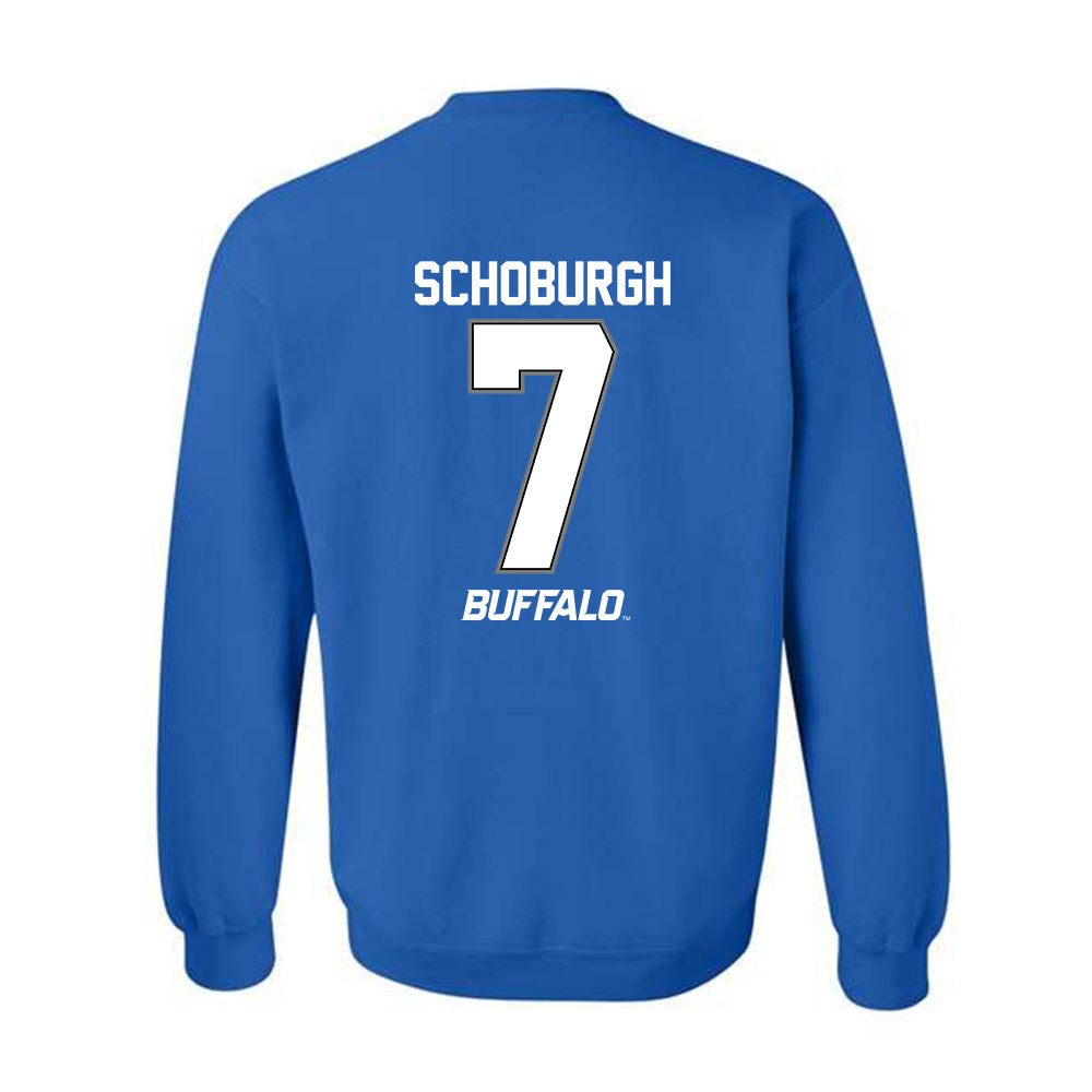 Buffalo - NCAA Women's Soccer : Jayda Schoburgh - Crewneck Sweatshirt-1