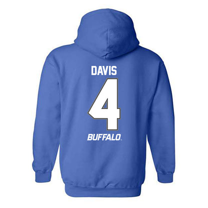 Buffalo - NCAA Football : Ronnell Davis - Classic Shersey Hooded Sweatshirt-1