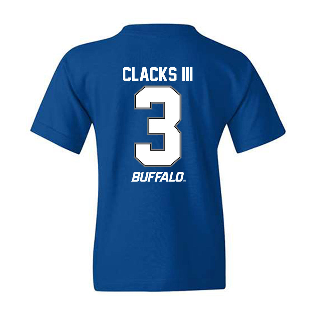 Buffalo - NCAA Football : Pat Clacks III - Classic Shersey Youth T-Shirt-1