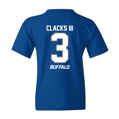 Buffalo - NCAA Football : Pat Clacks III - Classic Shersey Youth T-Shirt-1