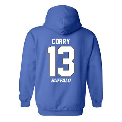 Buffalo - NCAA Women's Basketball : Ella Corry - Hooded Sweatshirt-1