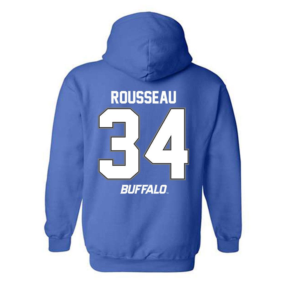 Buffalo - NCAA Football : Jonathan Rousseau - Hooded Sweatshirt-1