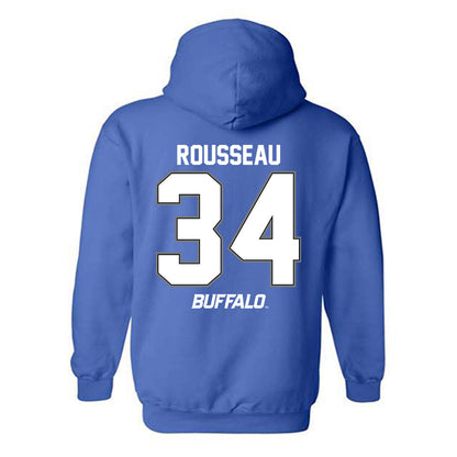 Buffalo - NCAA Football : Jonathan Rousseau - Hooded Sweatshirt-1