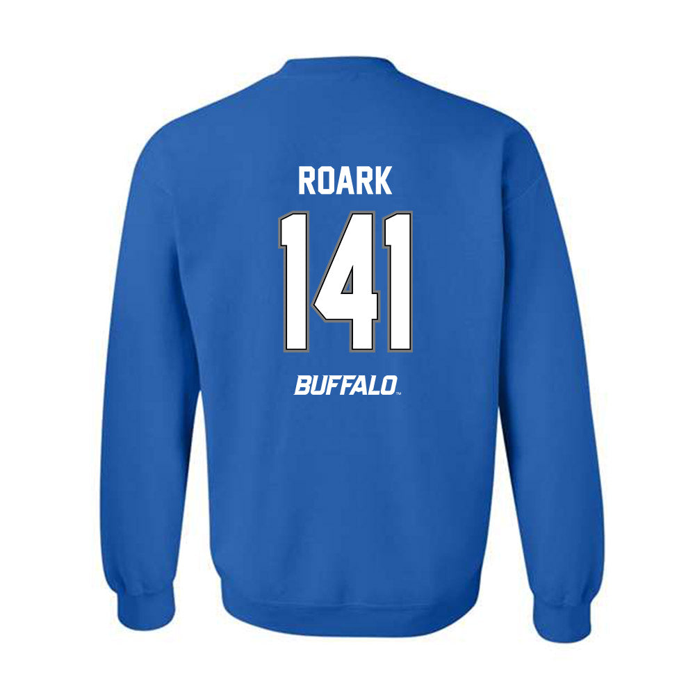 Buffalo - NCAA Wrestling : Tyler Roark - Crewneck Sweatshirt-1