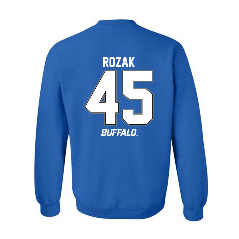 Buffalo - NCAA Football : Stone Rozak - Classic Shersey Crewneck Sweatshirt-1