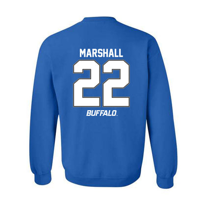 Buffalo - NCAA Women's Basketball : Jadeah Marshall - Classic Shersey Crewneck Sweatshirt-1