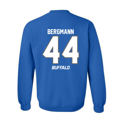 Buffalo - NCAA Football : Zach Bergmann - Classic Shersey Crewneck Sweatshirt-1
