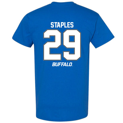 Buffalo - NCAA Football : Cardel Staples - Classic Shersey T-Shirt-1