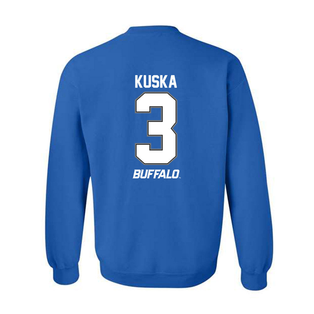 Buffalo - NCAA Men's Basketball : Tristan Kuska - Classic Shersey Crewneck Sweatshirt-1