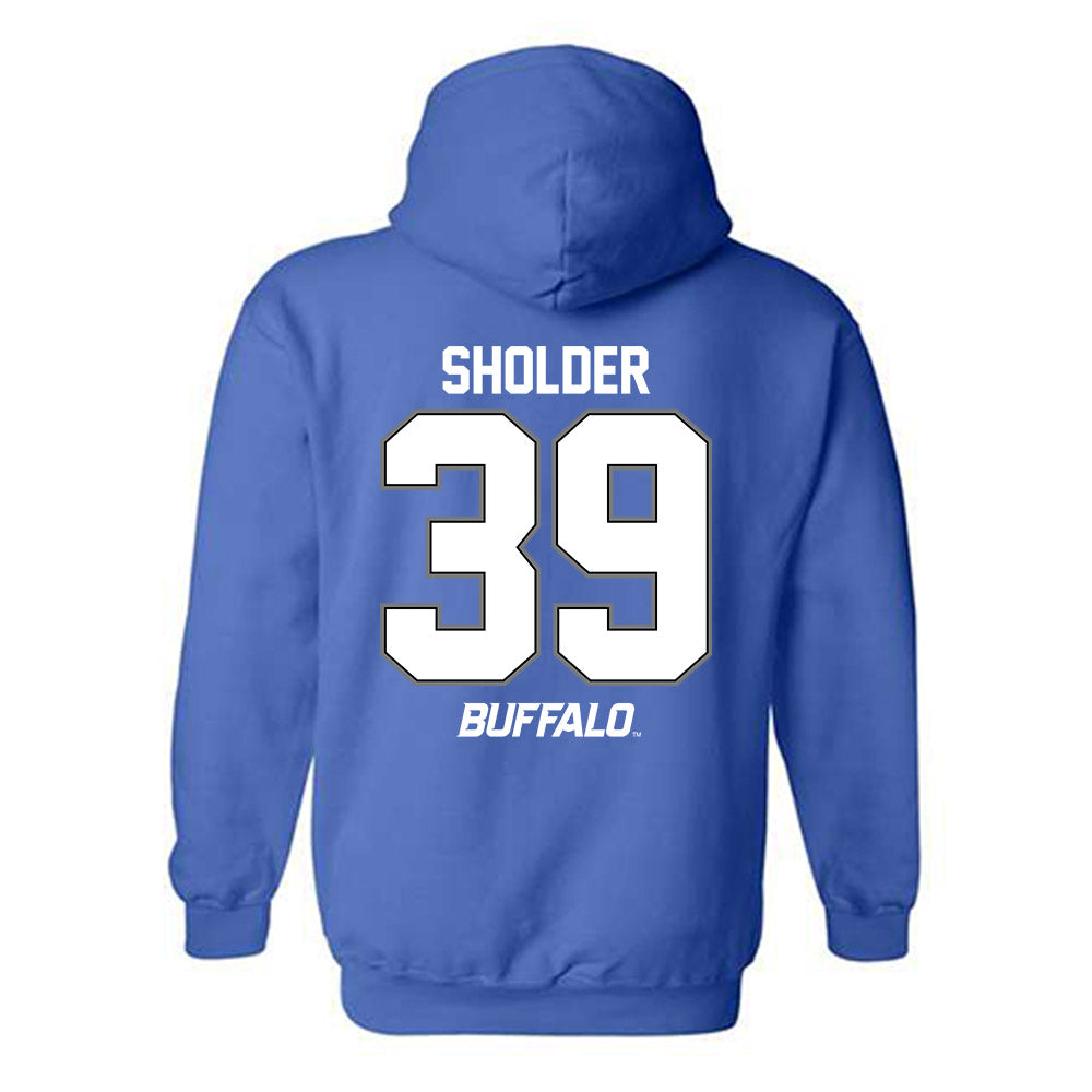 Buffalo - NCAA Football : Blake Sholder - Classic Shersey Hooded Sweatshirt-1