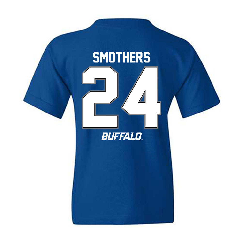 Buffalo - NCAA Football : Sayre Smothers - Classic Shersey Youth T-Shirt-1