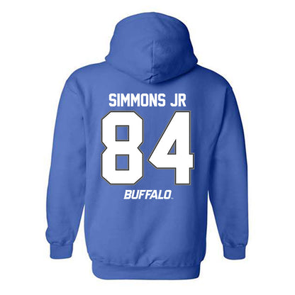 Buffalo - NCAA Football : Tyrell Simmons Jr - Classic Shersey Hooded Sweatshirt-1