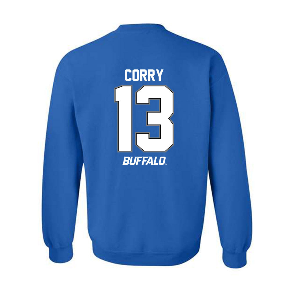 Buffalo - NCAA Women's Basketball : Ella Corry - Crewneck Sweatshirt-1