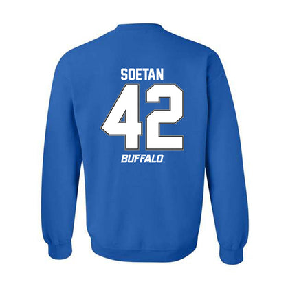 Buffalo - NCAA Women's Basketball : Oyinkansola Soetan - Classic Shersey Crewneck Sweatshirt-1