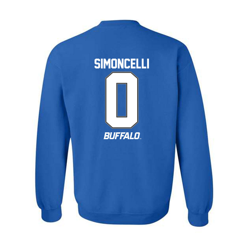 Buffalo - NCAA Women's Soccer : Isabella Simoncelli - Classic Shersey Crewneck Sweatshirt-1