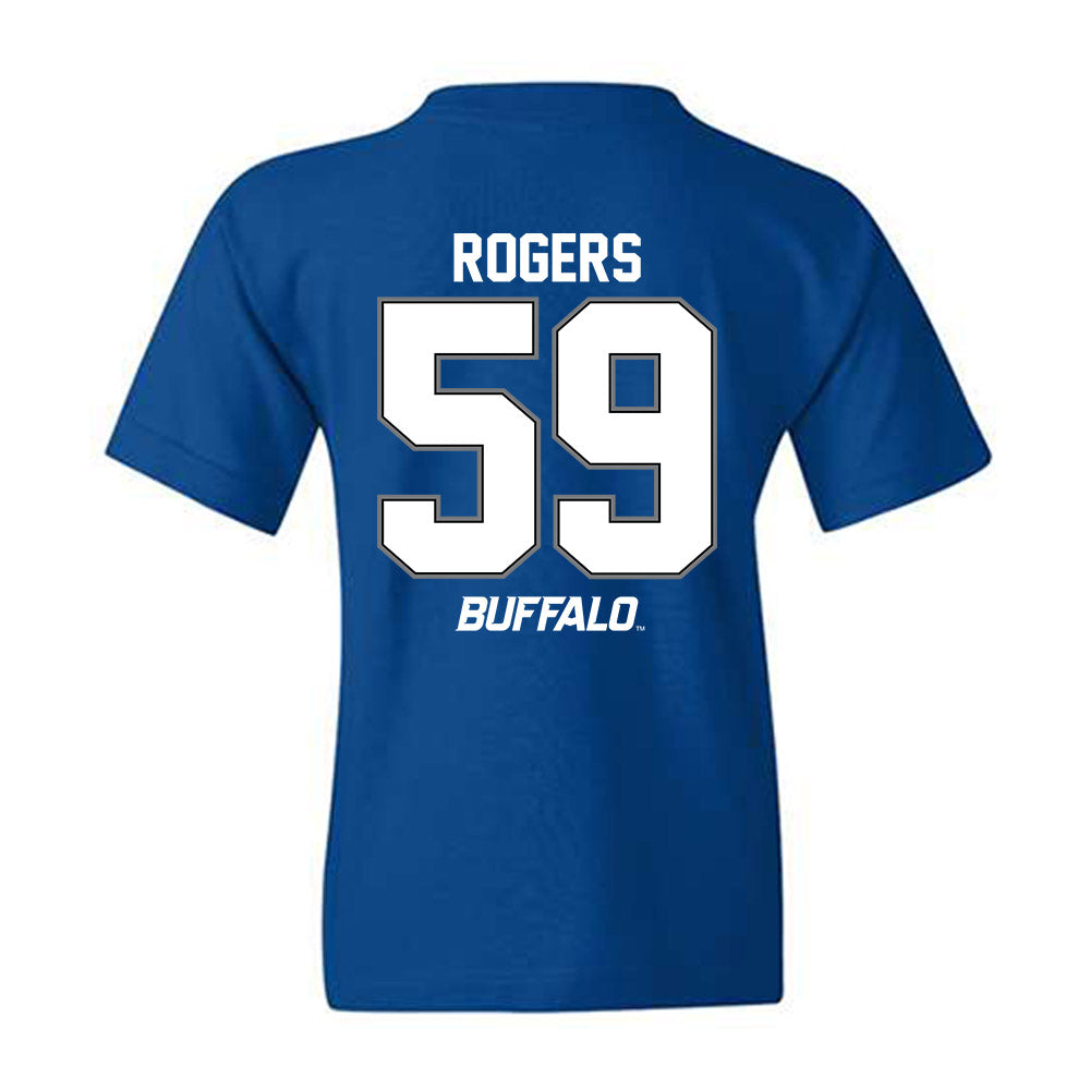 Buffalo - NCAA Football : Royce Rogers - Classic Shersey Youth T-Shirt-1