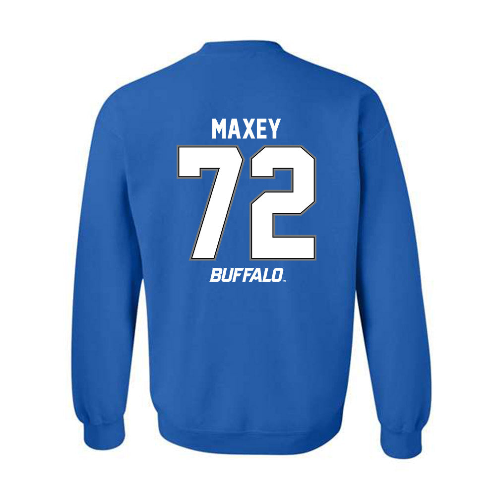 Buffalo - NCAA Football : Jaden Maxey - Classic Shersey Crewneck Sweatshirt-1