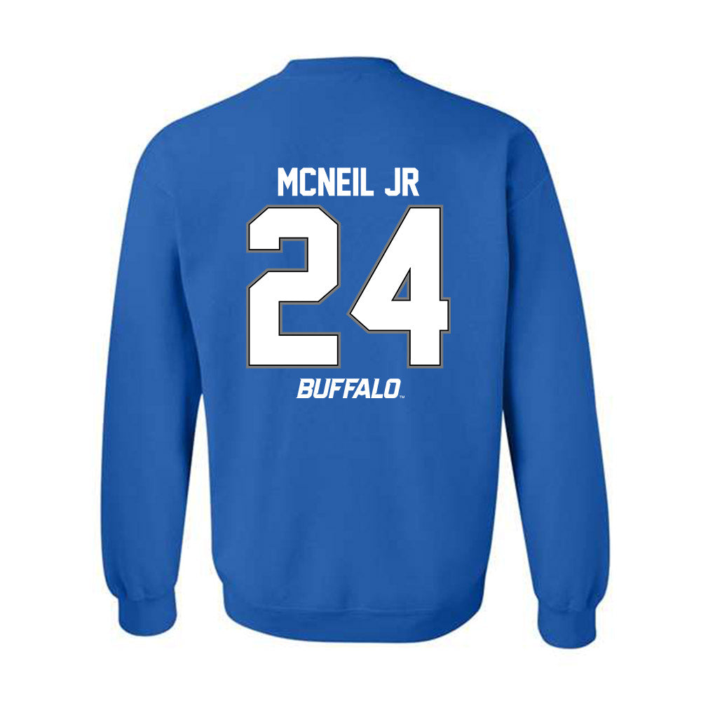 Buffalo - NCAA Football : James McNeil Jr - Classic Shersey Crewneck Sweatshirt-1