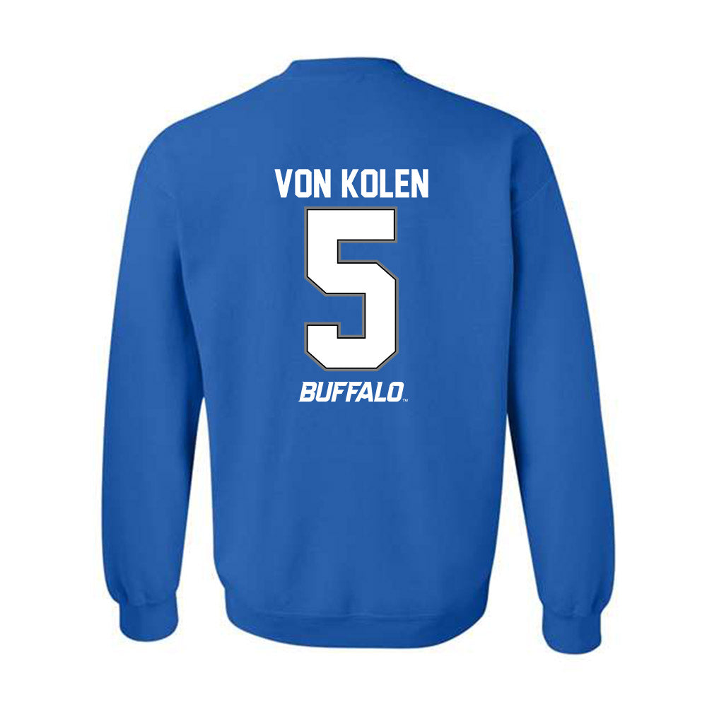 Buffalo - NCAA Softball : Tabitha von Kolen - Crewneck Sweatshirt-1