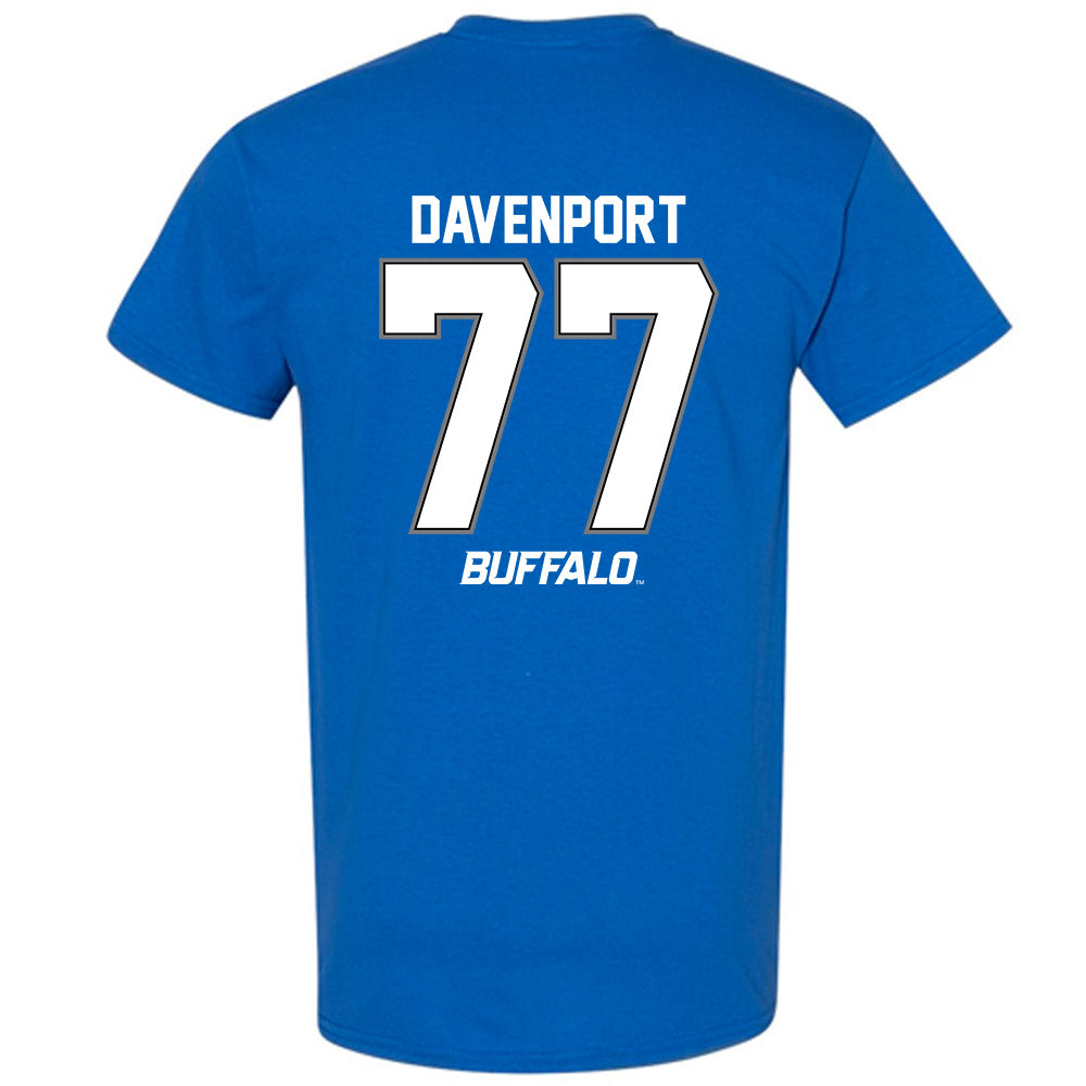 Buffalo - NCAA Football : Jackson Davenport - T-Shirt-1