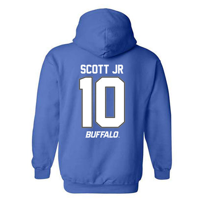 Buffalo - NCAA Football : Mark-Anthony Scott Jr - Classic Shersey Hooded Sweatshirt-1