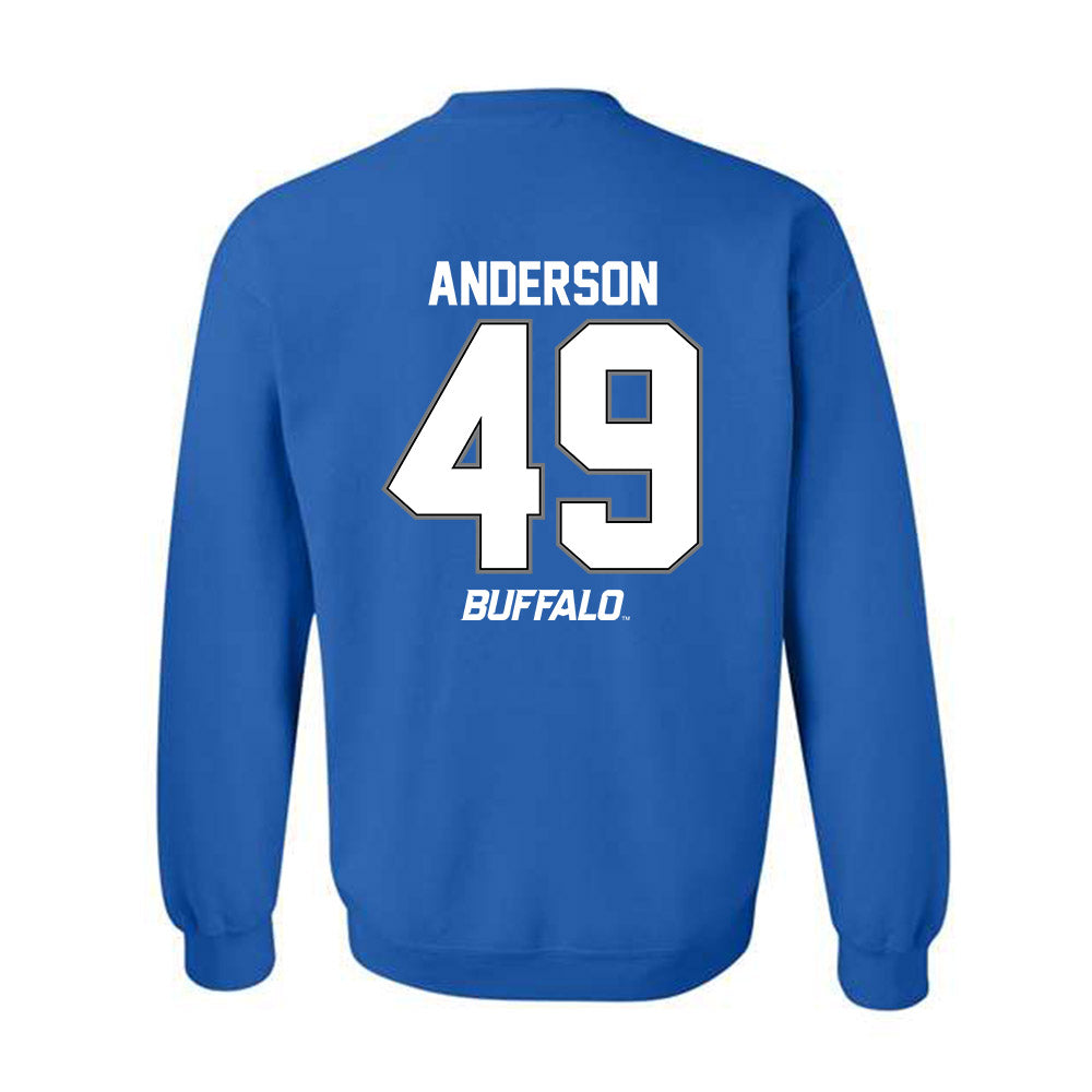 Buffalo - NCAA Football : Aiden Anderson - Classic Shersey Crewneck Sweatshirt-1