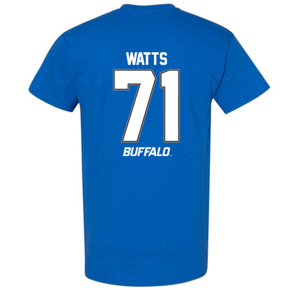 Buffalo - NCAA Football : Caleb Watts - T-Shirt-1