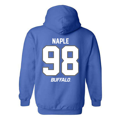 Buffalo - NCAA Football : Mason Naple - Classic Shersey Hooded Sweatshirt-1