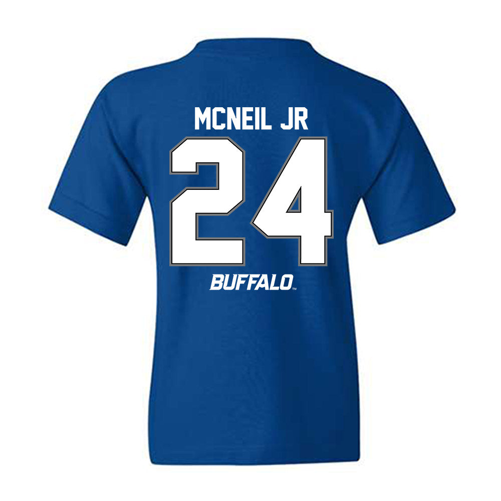 Buffalo - NCAA Football : James McNeil Jr - Classic Shersey Youth T-Shirt-1
