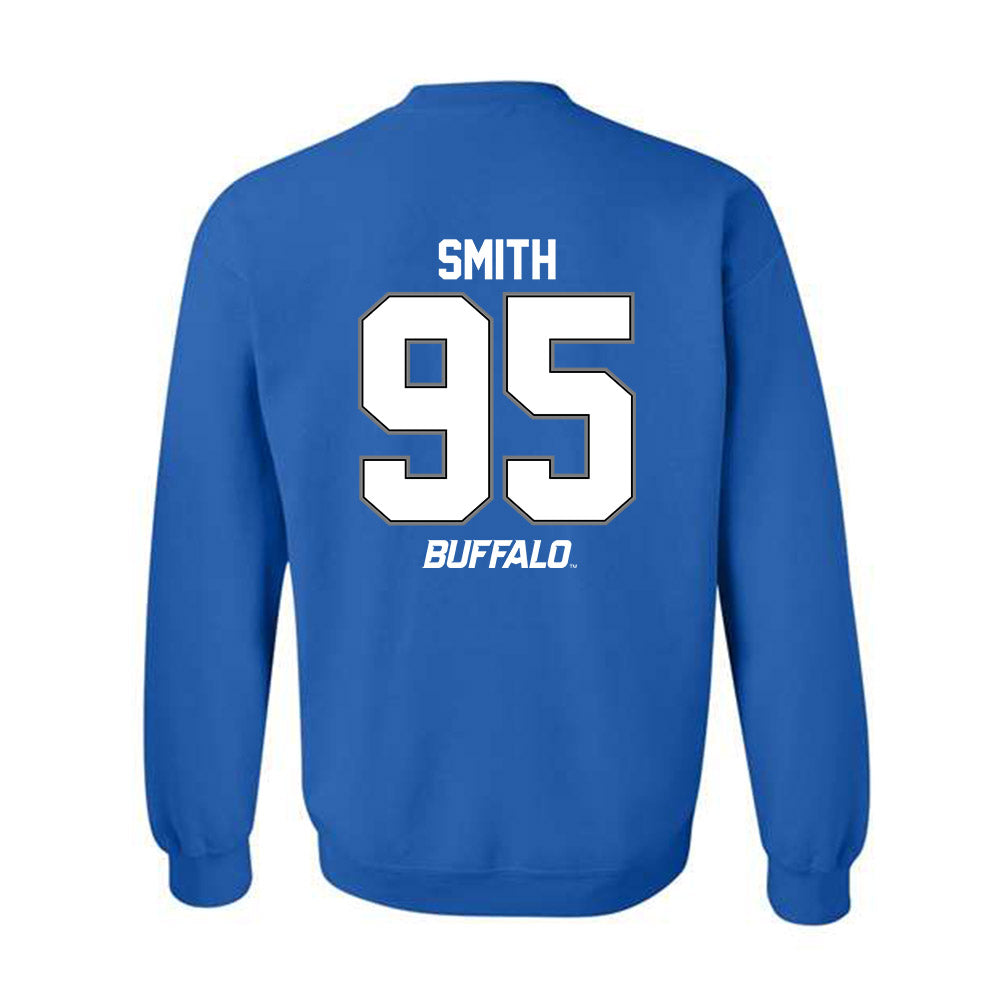 Buffalo - NCAA Football : Stantavious Smith - Classic Shersey Crewneck Sweatshirt-1