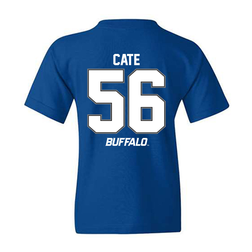 Buffalo - NCAA Football : Marco Cate - Classic Shersey Youth T-Shirt-1