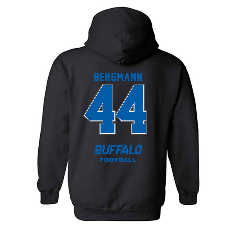 Buffalo - NCAA Football : Zach Bergmann - Classic Shersey Hooded Sweatshirt-1