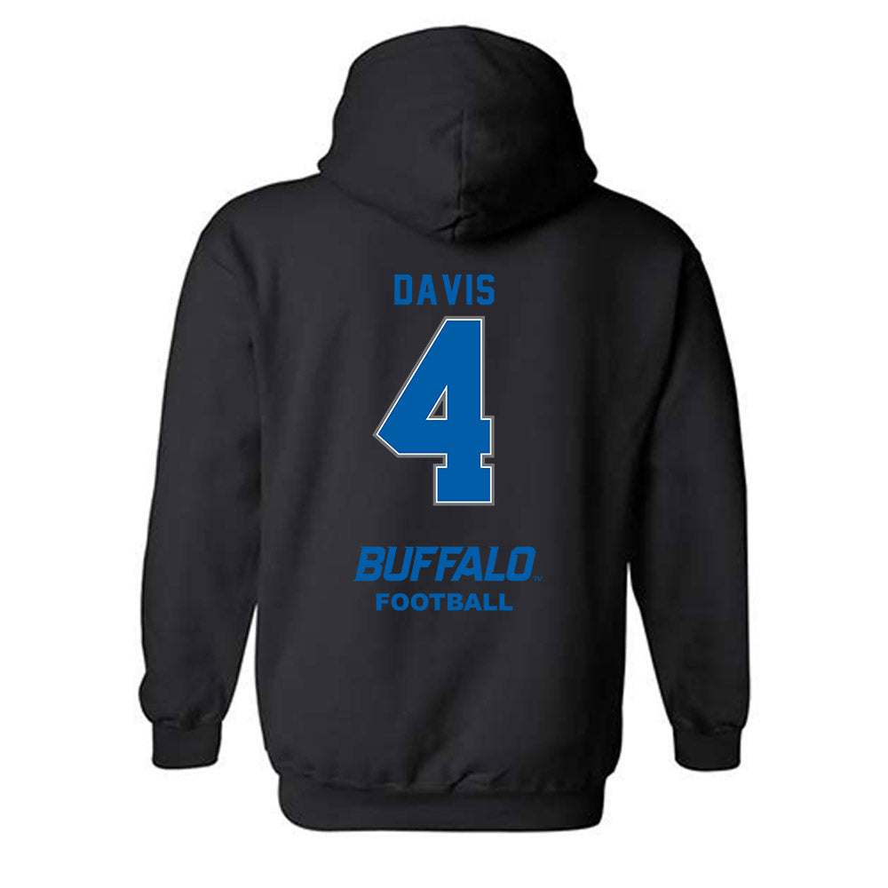 Buffalo - NCAA Football : Ronnell Davis - Classic Shersey Hooded Sweatshirt-1