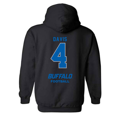 Buffalo - NCAA Football : Ronnell Davis - Classic Shersey Hooded Sweatshirt-1