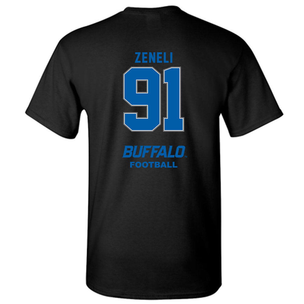 Buffalo - NCAA Football : Henri Zeneli - Classic Shersey T-Shirt-1