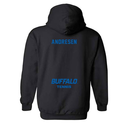 Buffalo - NCAA Women's Tennis : Esmee Andresen - Classic Shersey Hooded Sweatshirt-1